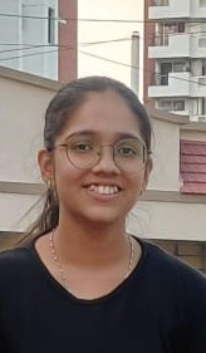 Saanvi Mahishi. Credit: Special Arrangement