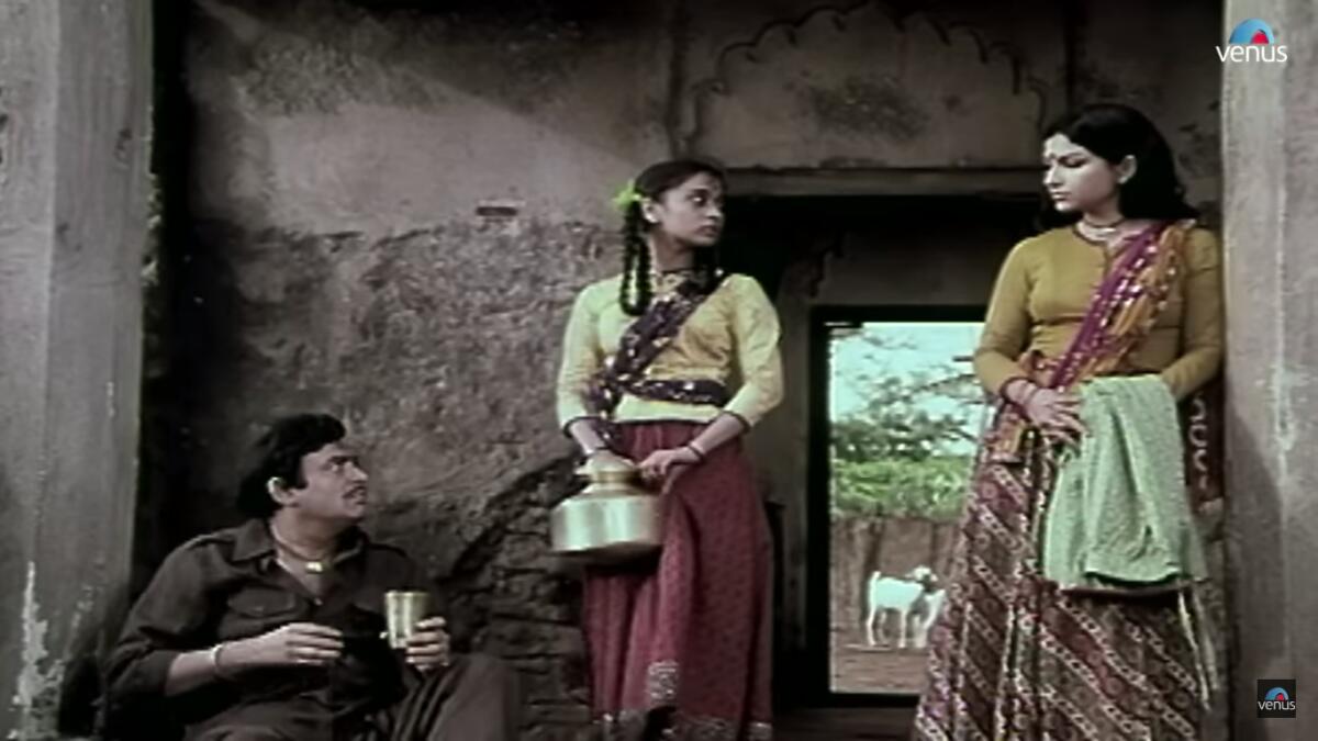 He played a warmhearted truck driver in ‘Namkeen’ (1982).