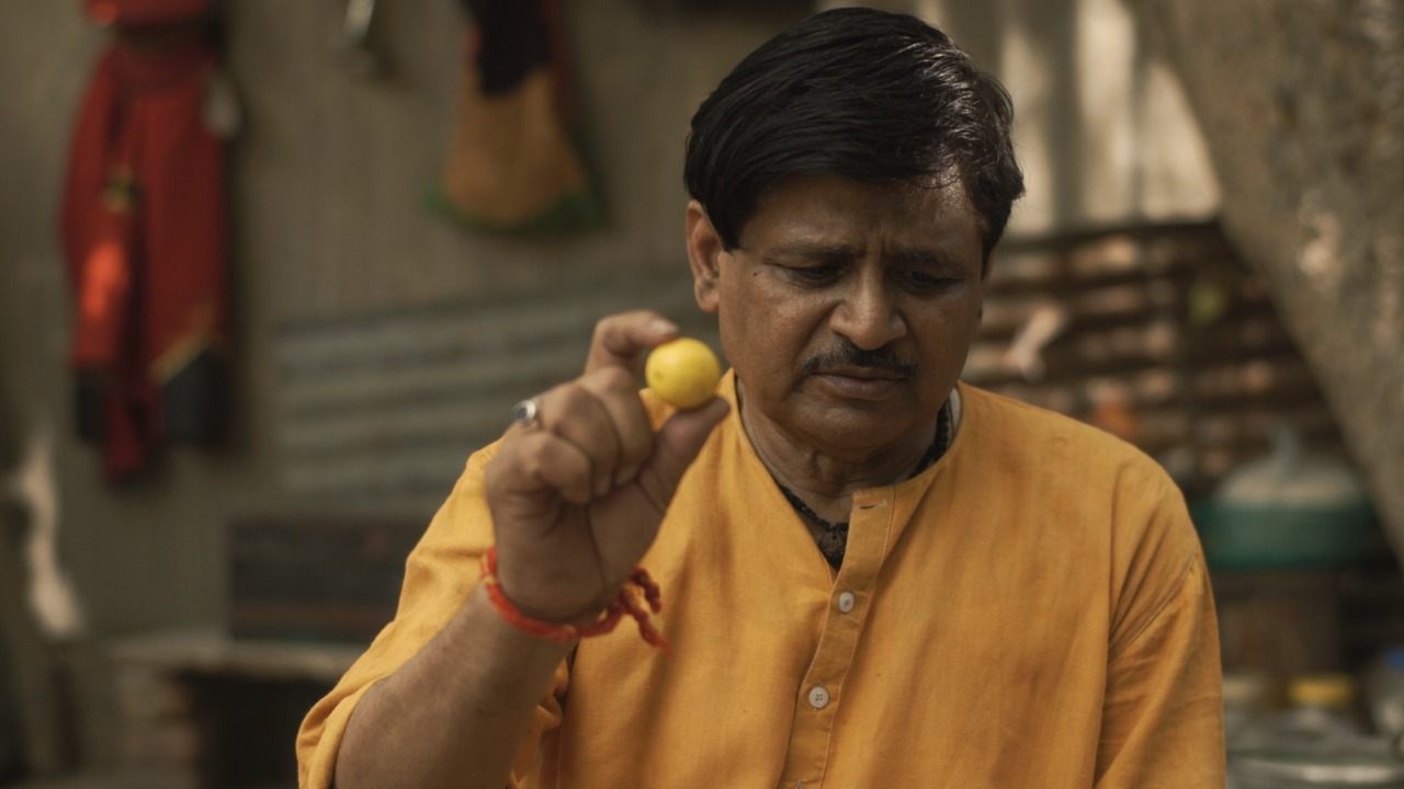 A still from 'Ghode Ko Jalebi Khilane Le Ja Riya Hoon'. Credit: Saumyananda Sahi