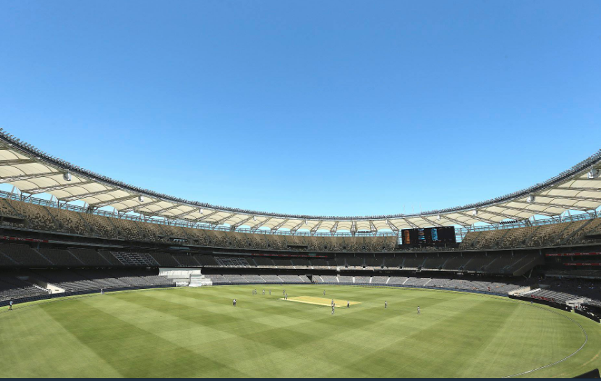 The new stadium boasts of 60,000 capacity, meeting the demands of huge footfalls during Big Bash League and Aussie Rules Football matches. Credit: DH Photo/Madhu Jawali