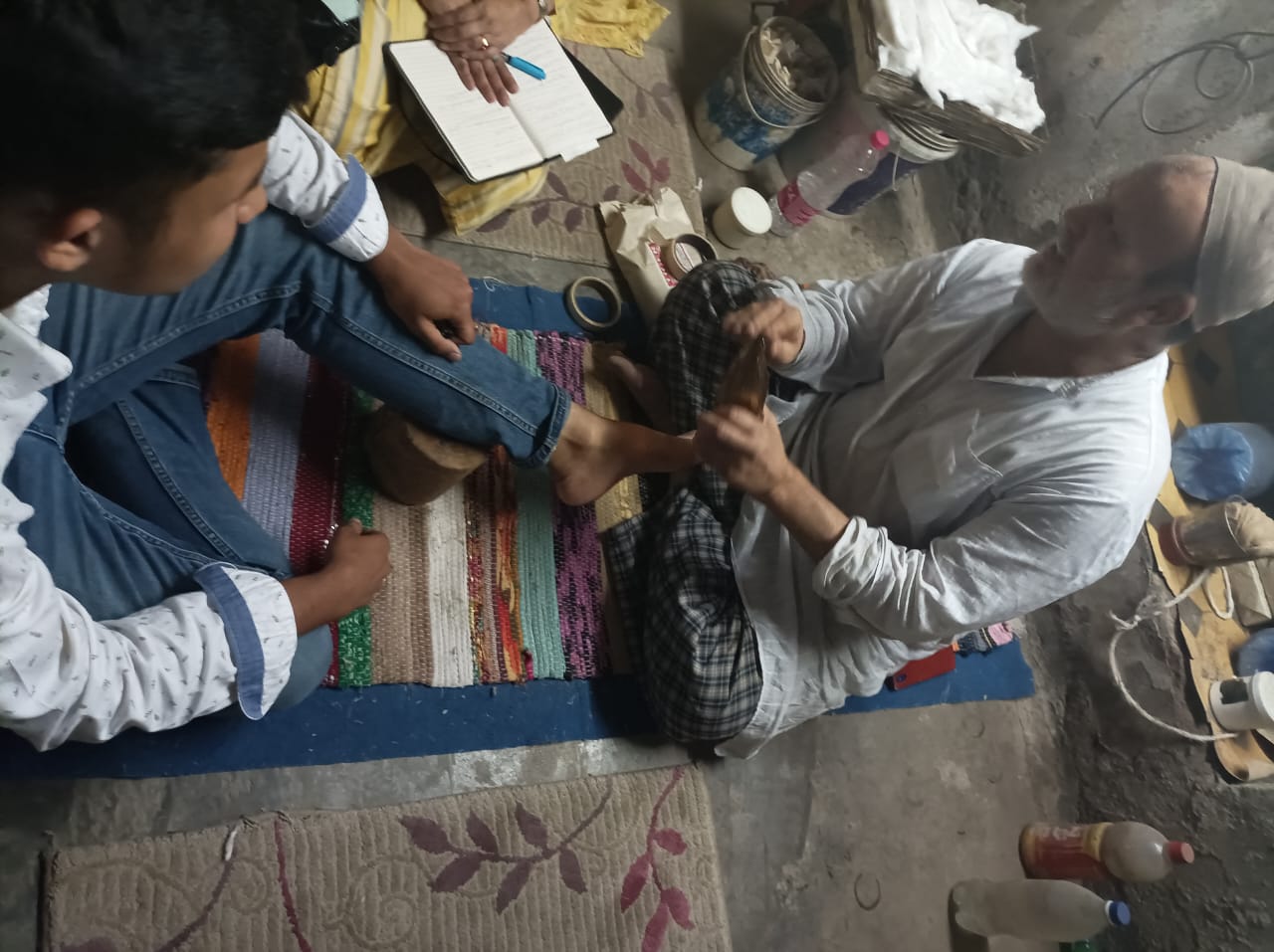 Gulzar, 67, may have a decrepit clinic in Old Delhi but he gets steady stream of customers.