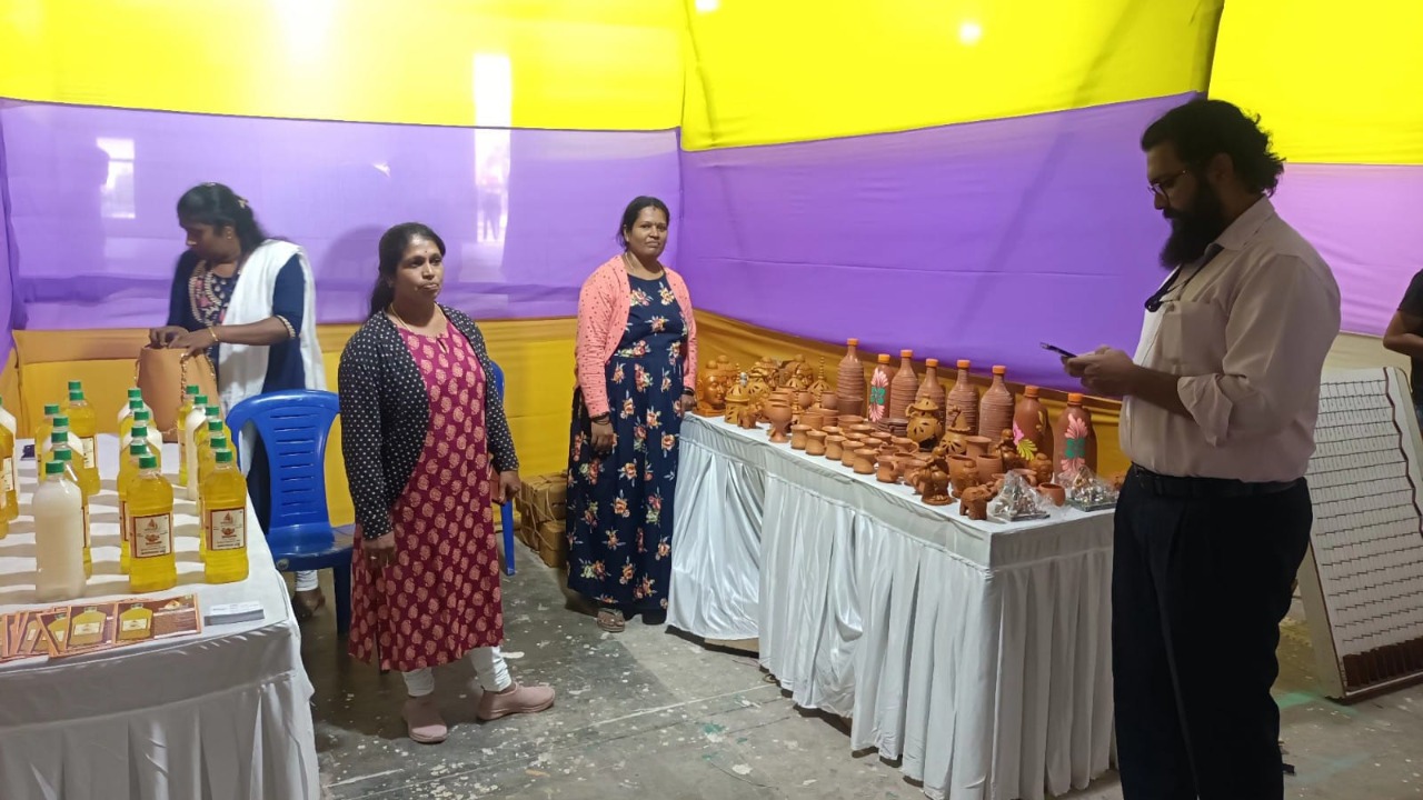 Glimpses of the entrepreneurship training and their businesses.