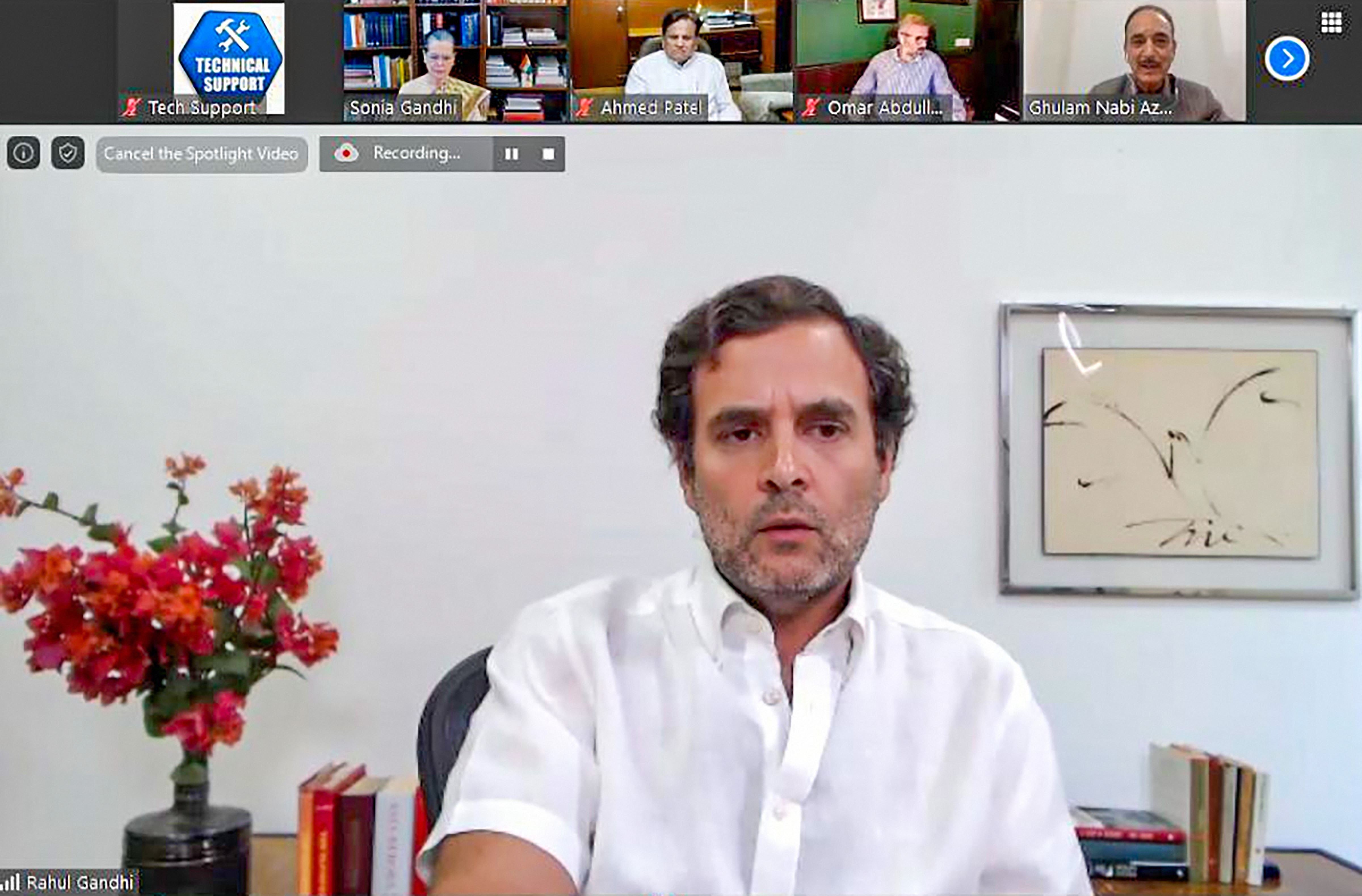 Poor, migrants lost confidence amid COVID-19: Rahul