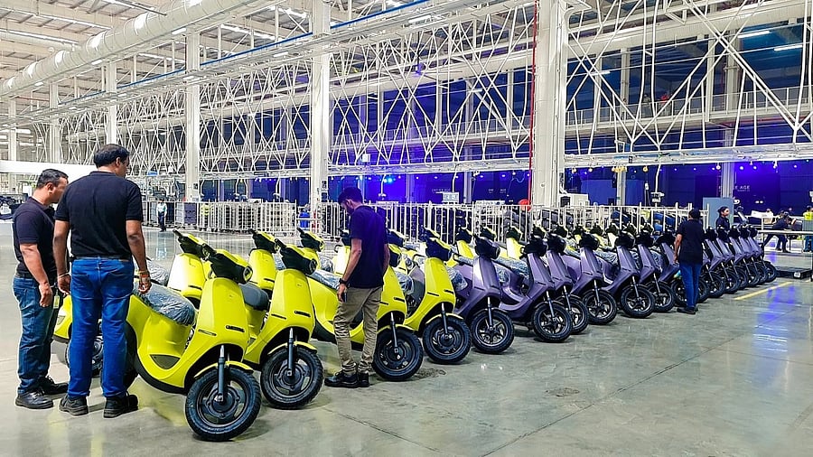 <div class="paragraphs"><p>Ola Electric latest launches at Krishnagiri, Tamil Nadu </p></div>