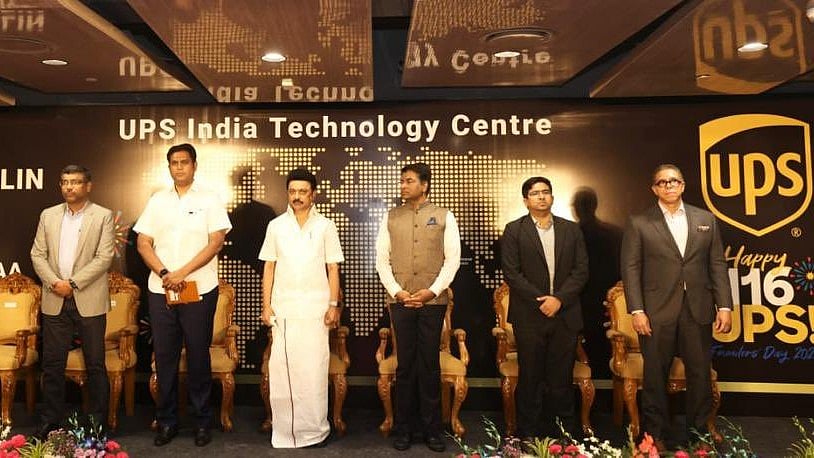 <div class="paragraphs"><p>The centre, which is spread over an area of 51,000 square feet, was inaugurated by Chief Minister M K Stalin, who declared that global firms like UPS investing in Tamil Nadu is a “good sign” for the investment climate.&nbsp;</p></div>
