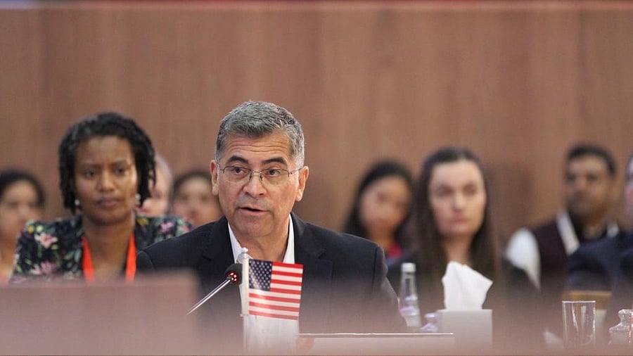 <div class="paragraphs"><p>Xavier Becerra, US Health Secretary.</p></div>