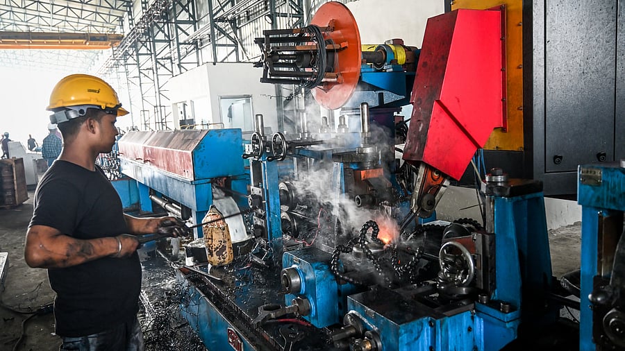 <div class="paragraphs"><p>Representative image of the manufacturing industry in India.</p></div>