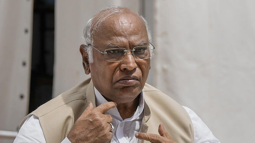 <div class="paragraphs"><p>Leader of Opposition in Rajya Sabha Mallikarjun Kharge.</p></div>