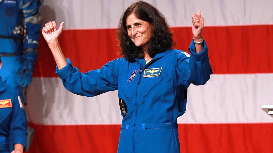 <div class="paragraphs"><p>Sunita Williams.&nbsp;</p></div>