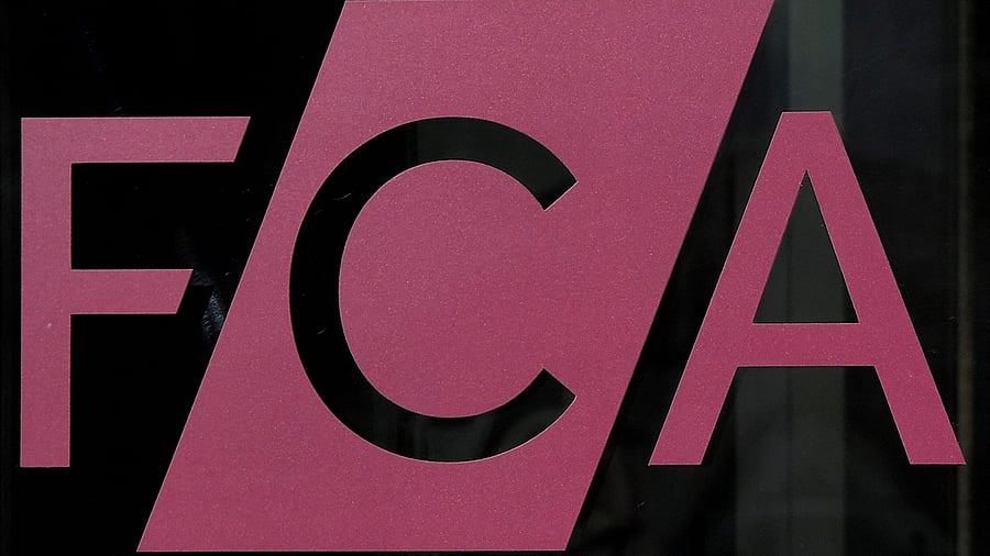 <div class="paragraphs"><p>Signage is seen for the FCA (Financial Conduct Authority), the UK's financial regulatory body, at their head offices in London, Britain March 10, 2022.</p></div>