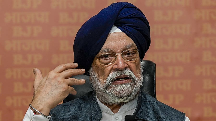 <div class="paragraphs"><p>Union Housing and Urban Affairs Minister Hardeep Singh Puri.</p></div>