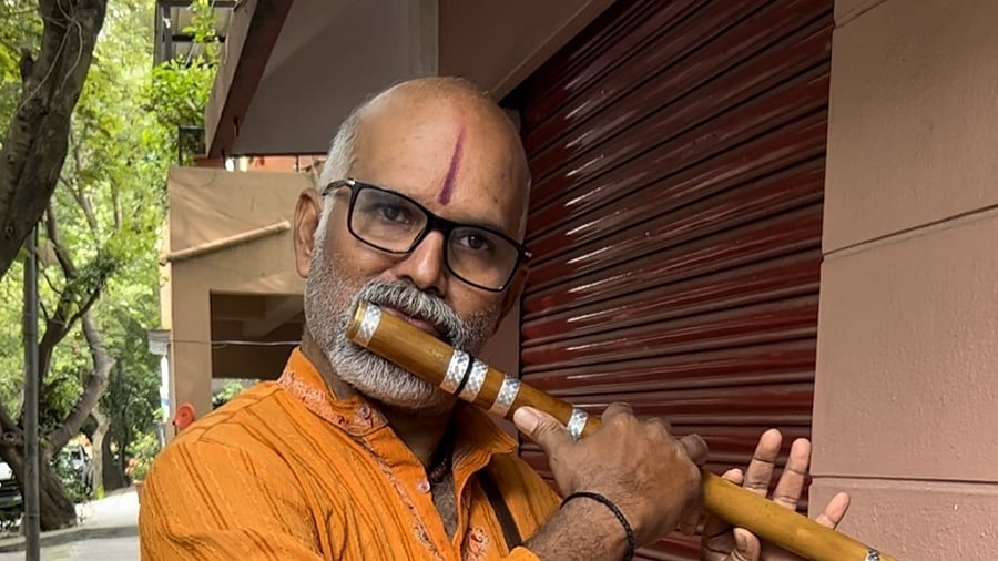 <div class="paragraphs"><p>Ramanaiah, 53, is a self-taught musician. People also call him Venkataramana.</p></div>