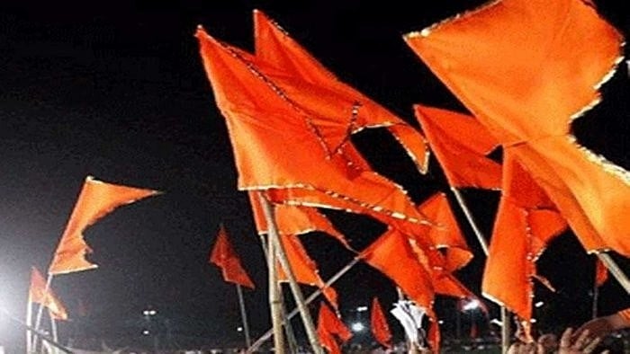 <div class="paragraphs"><p>Shiv Sena flag. </p></div>