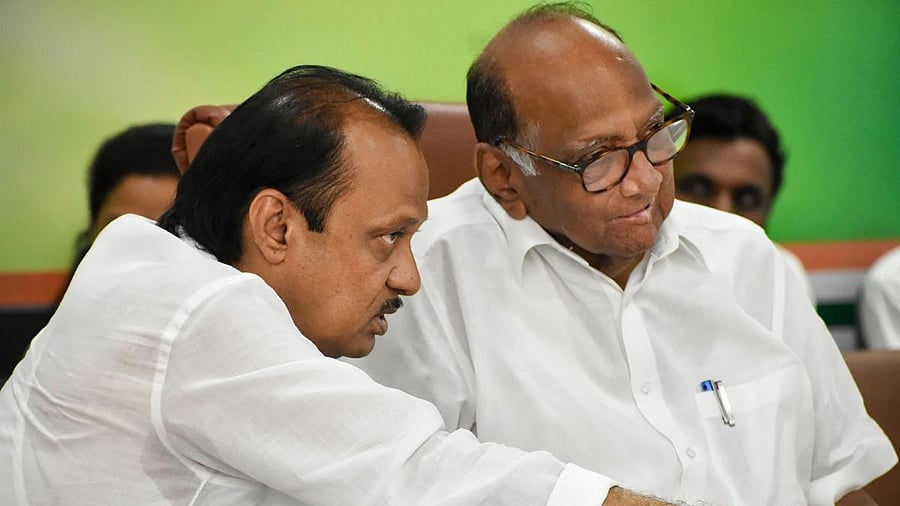 <div class="paragraphs"><p>Veteran NCP leader Sharad Pawar and Maharashtra's Deputy Chief Minister Ajit PawarAjit Pawar.</p></div>