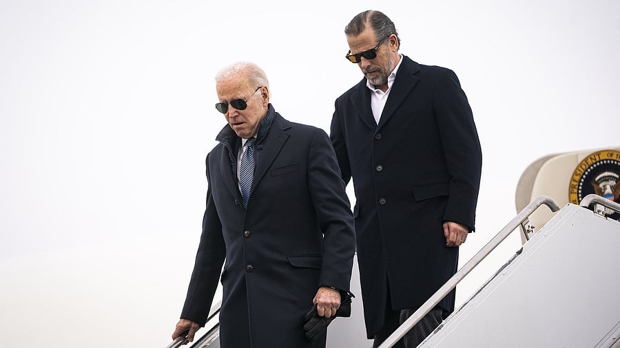 <div class="paragraphs"><p>Joe Biden, Hunter Biden. </p></div>