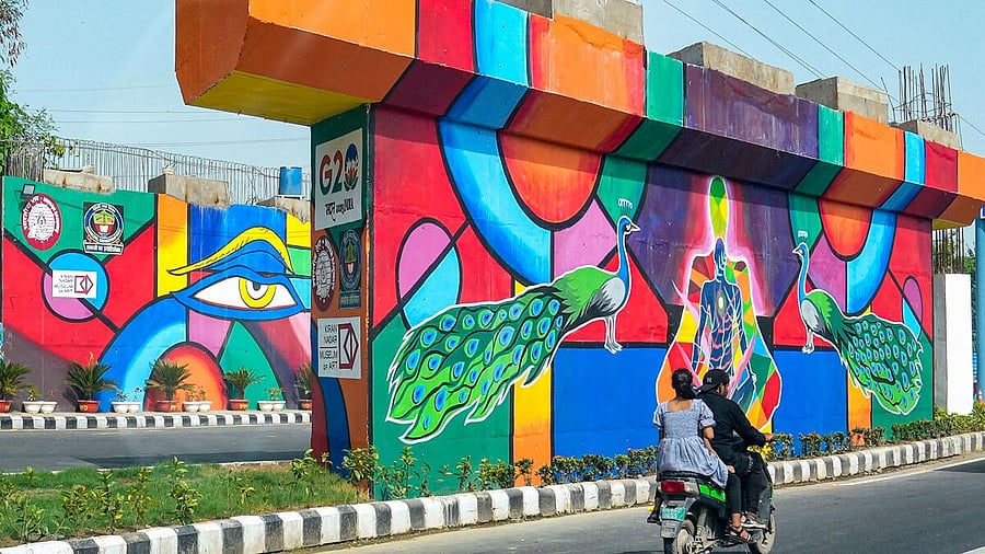 <div class="paragraphs"><p>Preparations under way in Delhi ahead of the G20 summit.</p></div>