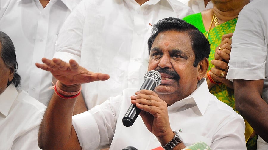 <div class="paragraphs"><p>AIADMK general secretary Edappadi K Palaniswami.</p></div>