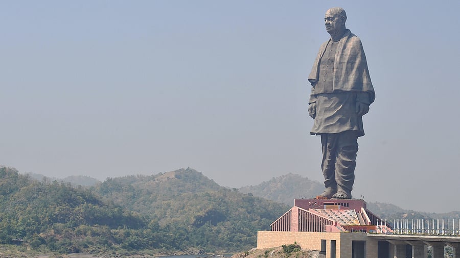 <div class="paragraphs"><p>A view of the Statue of Unity.</p></div>