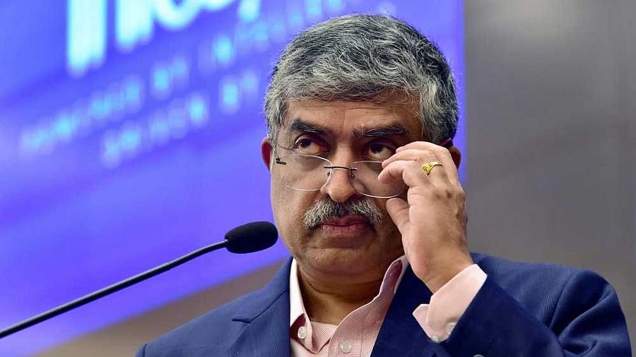 <div class="paragraphs"><p>Non Executive Chairman of Infosys Nanadan Nilekani.</p></div>