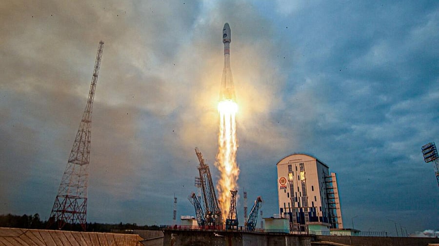 <div class="paragraphs"><p>File photo of rocket booster with Luna-25 lunar lander blasting off at Vostochny Cosmodrome in Russia. </p></div>
