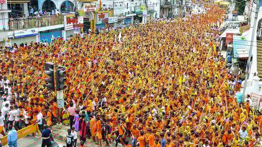 <div class="paragraphs"><p>Representative of&nbsp;Kanwariyas.</p></div>