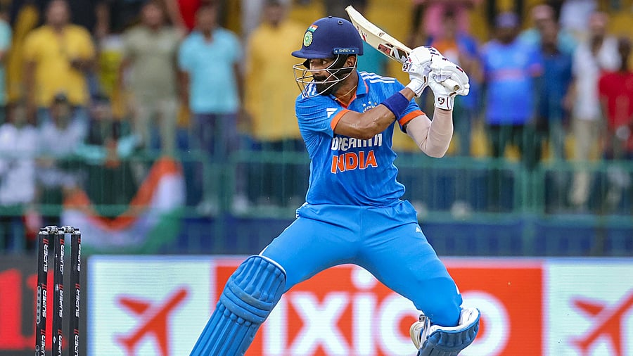 <div class="paragraphs"><p>KL Rahul cuts one during his unbeaten 111 off 106 balls against Pakistan in their Asia Cup Super Four match at the R Premadasa Stadium in Colombo on Monday.</p></div>