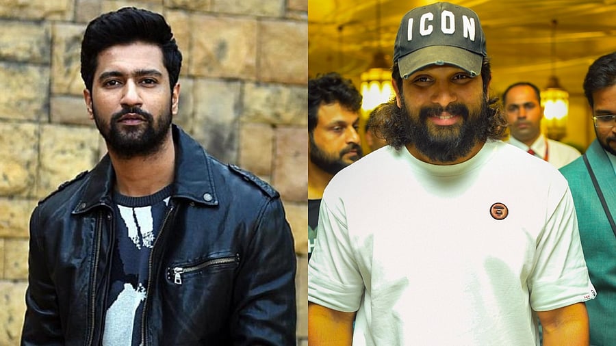 <div class="paragraphs"><p>Vicky Kaushal and&nbsp; Allu Arjun.</p></div>