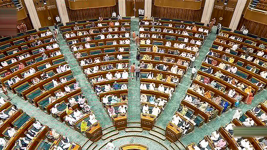 <div class="paragraphs"><p>Parliamentarians in the Lok Sabha during the special session of the Parliament, in New Delhi, Wednesday, Sept. 20, 2023.</p></div>