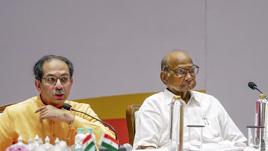 <div class="paragraphs"><p>Uddhav Thackeray and Sharad Pawar file photo</p></div>