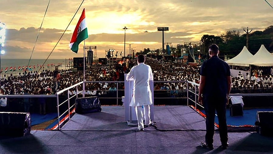 <div class="paragraphs"><p>Congress leader Rahul Gandhi during Bharat Jodo Yatra.</p></div>