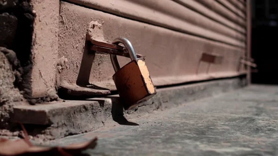 <div class="paragraphs"><p>Representative image showing a locked shop.</p><p></p></div>