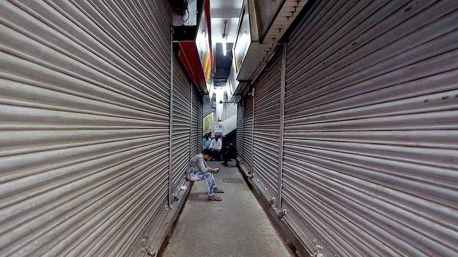 <div class="paragraphs"><p>Representative image of a market shutdown.</p></div>
