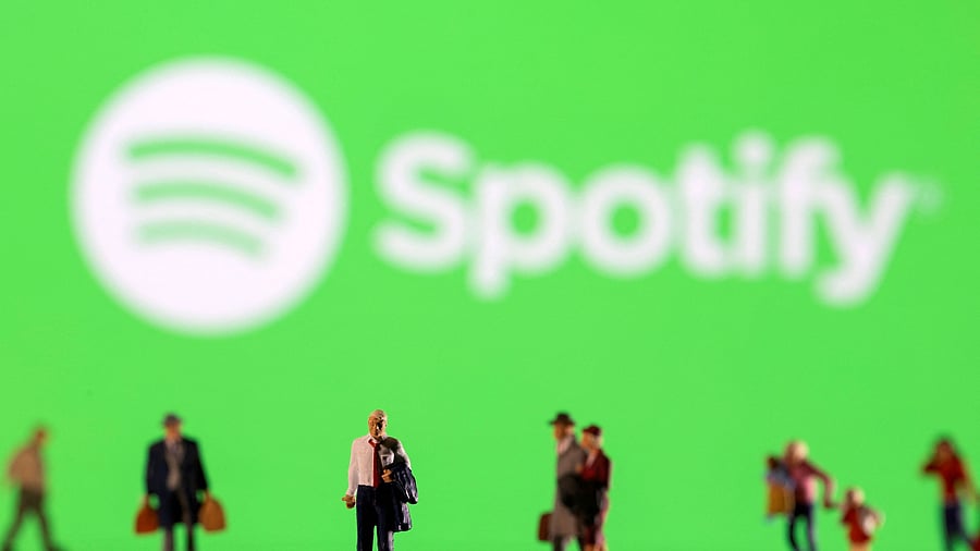 <div class="paragraphs"><p>Spotify logo in this illustration taken February 11, 2022. </p></div>