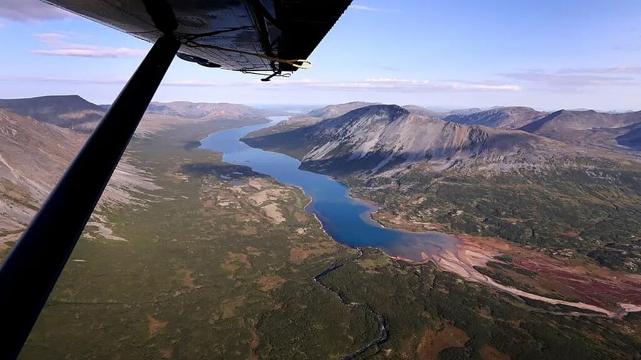 <div class="paragraphs"><p>An aerial view of Katmai National Park and Preserve in Alaska.</p></div>