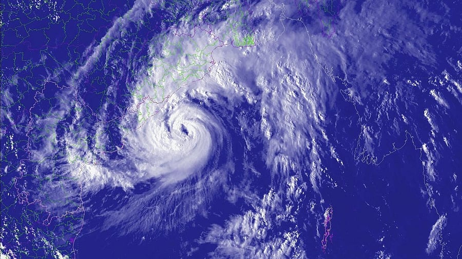 <div class="paragraphs"><p>Representative image of a depression over the Bay of Bengal.</p></div>