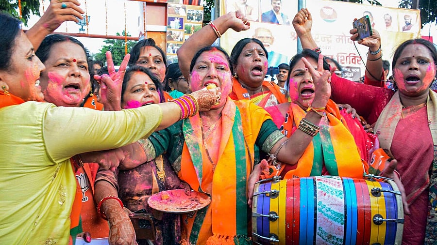 <div class="paragraphs"><p>Mahila Morcha workers.</p></div>