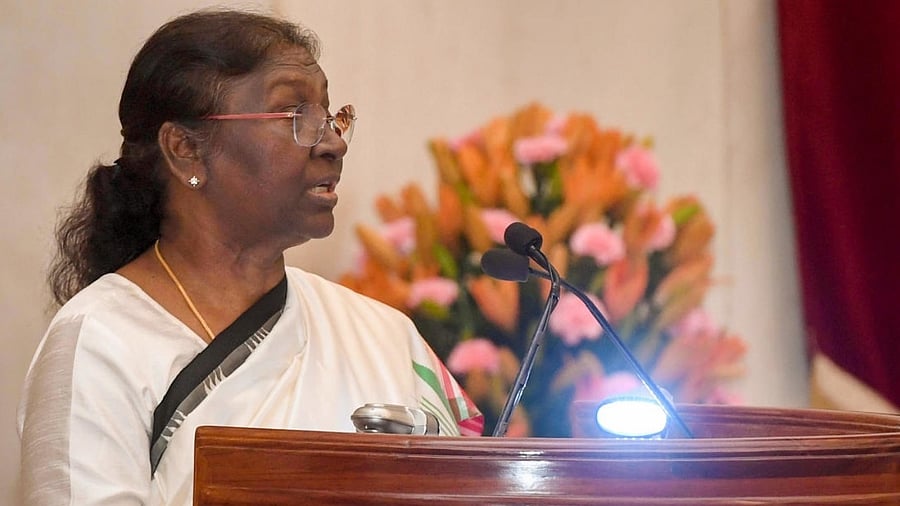 <div class="paragraphs"><p>File photo of President Droupadi Murmu. </p></div>