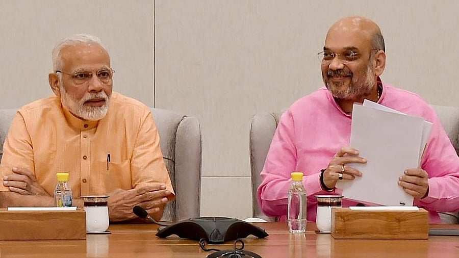 <div class="paragraphs"><p>PM Narendra Modi and Amit Shah.</p></div>