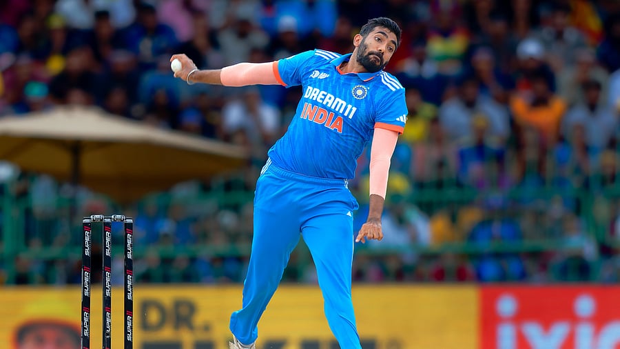 <div class="paragraphs"><p>Jasprit Bumrah in action.</p></div>