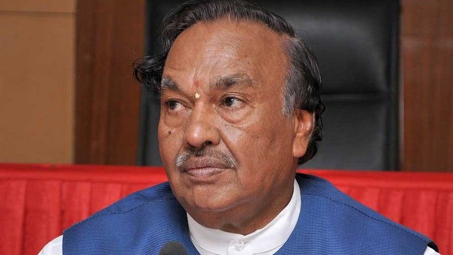 <div class="paragraphs"><p>K S Eshwarappa.</p></div>