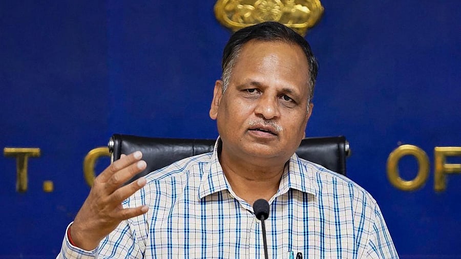 <div class="paragraphs"><p>Former Delhi minister Satyendar Kumar Jain</p></div>