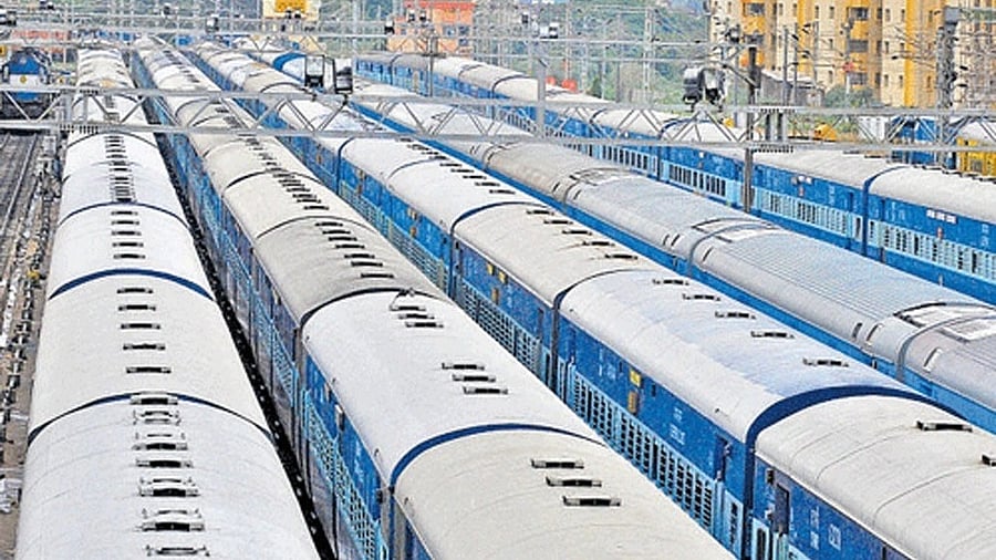 <div class="paragraphs"><p>Representative image of trains.</p></div>