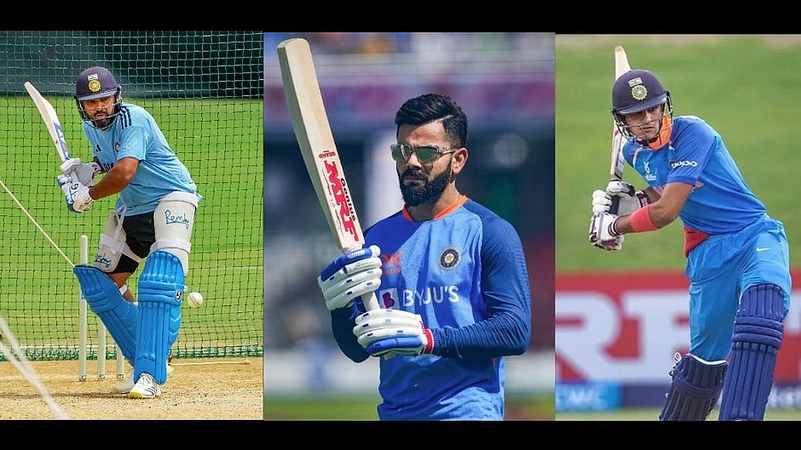 <div class="paragraphs"><p>KL Rahul, Viral Kohli and Shubman Gill.</p></div>