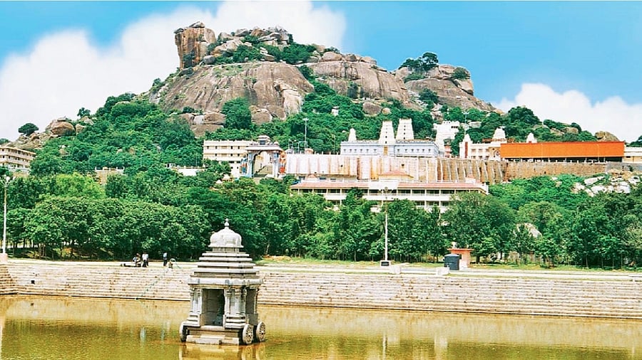 Adichunchanagiri Srikshetra in Nagamangala taluk, Mandya district.