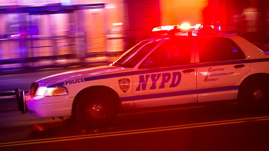 <div class="paragraphs"><p>New York Police Department car. </p></div>
