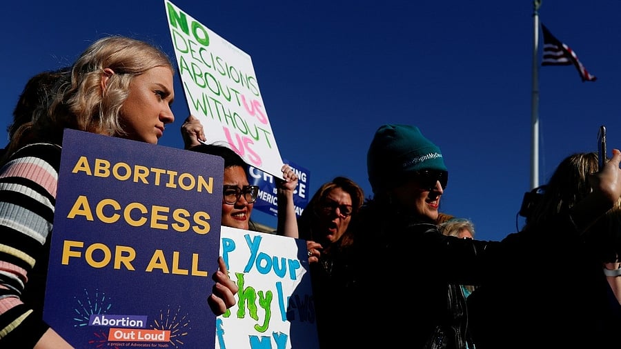 <div class="paragraphs"><p>Representative Image of pro-choice demonstrators. </p></div>