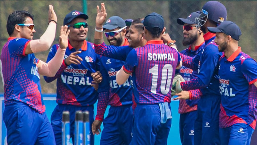 <div class="paragraphs"><p>Nepal Cricket team.</p></div>