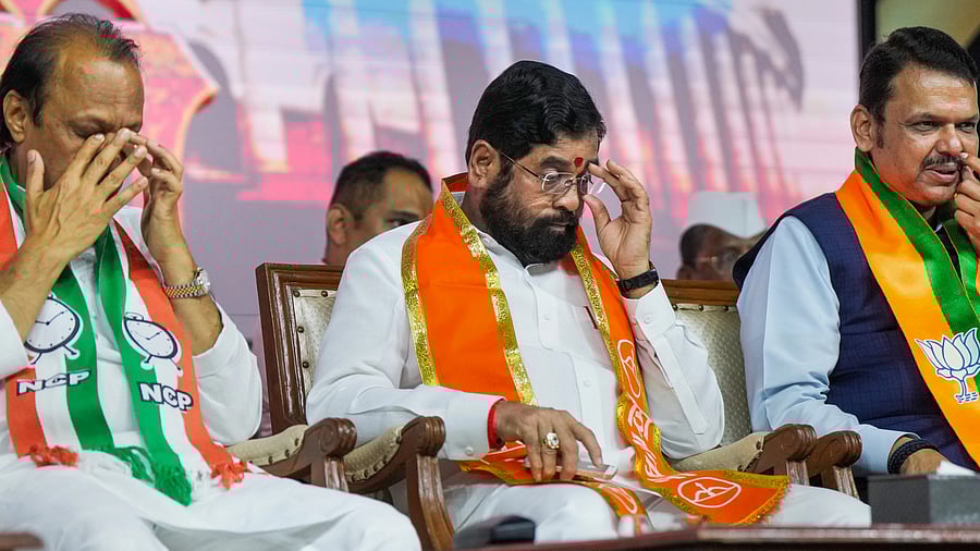 <div class="paragraphs"><p>The issue has become a major challenge for Maharashtra Chief Minister Eknath Shinde and two Deputy Chief Ministers Devendra Fadnavis and Ajit Pawar during pre-election period.&nbsp;</p></div>