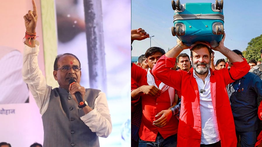 <div class="paragraphs"><p>Shivraj Singh Chouhan and Rahul Gandhi.</p></div>