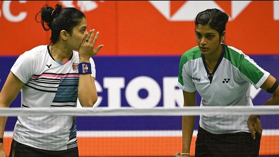 <div class="paragraphs"><p>Tanisha Crasto and Ashwini Ponnappa.</p></div>